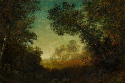 Die Aussicht, ca. 1890 von Ralph Albert Blakelock